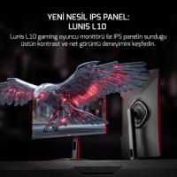GAMEPOWER 24" LUNIS L10 FLAT  165Hz 1Ms IPS FHD Pivot Gaming Monitör (Sıfır Ölü Piksel Garantili)